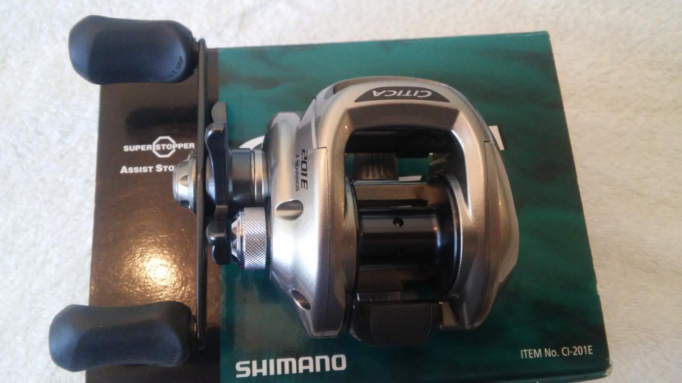 Citica 201HG Lefthanded reel 