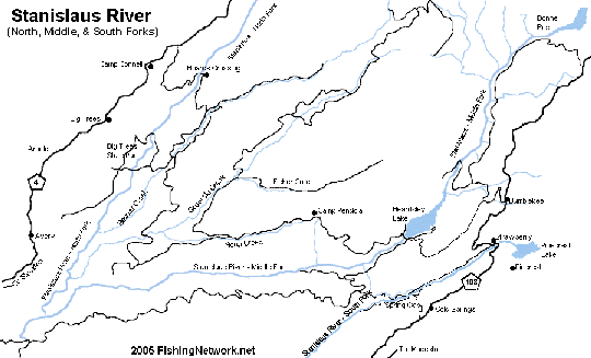 Detailed maps of stanislaus