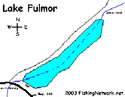 Lake Fulmor Map